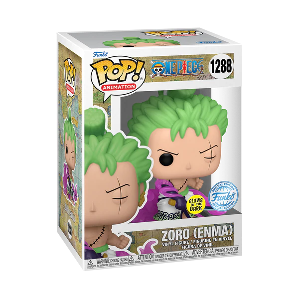 Pop! Zoro with Enma (Glow)