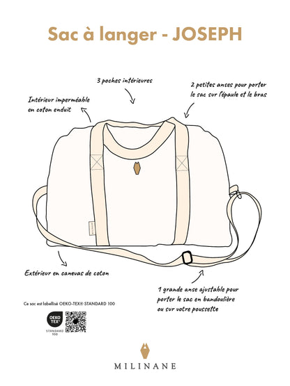 Sac à langer  - JOSEPH