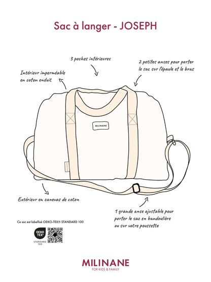 Sac à langer - JOSEPH