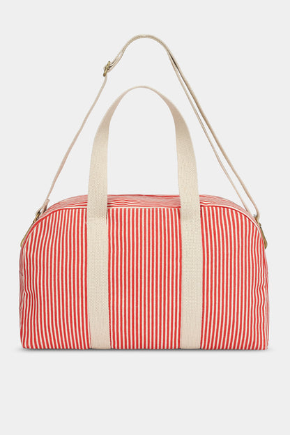 Sac bowling Charlie Rayures rouge