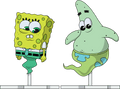 Spooky SpongeBob and Patrick