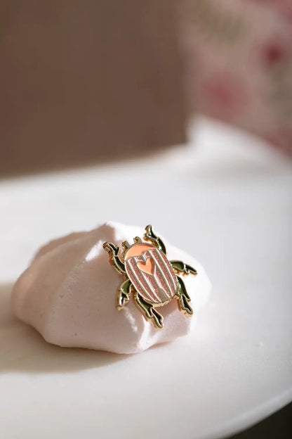 Scarab Beetle Duo - Pins
