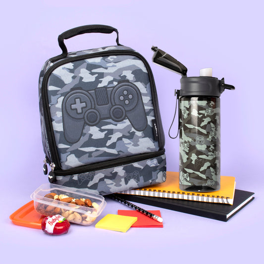 Flip Top Gourde 600ml – Game Pad Camo
