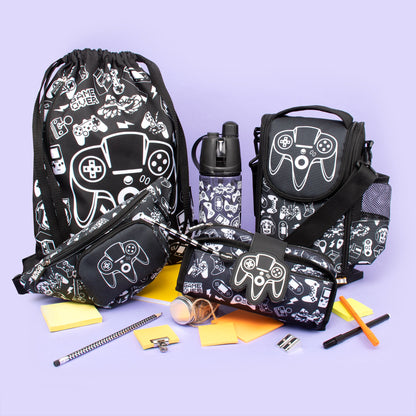 Trousse scolaire avec patch en silicone – Game On