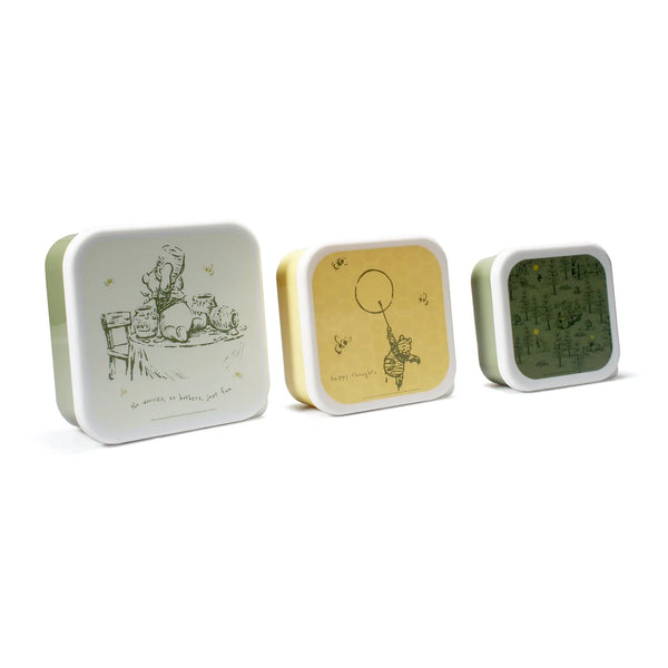 Set van 3 Winnie de Pooh lunchboxen