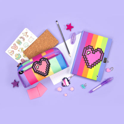 Journal secret lumineux – Pixel Heart