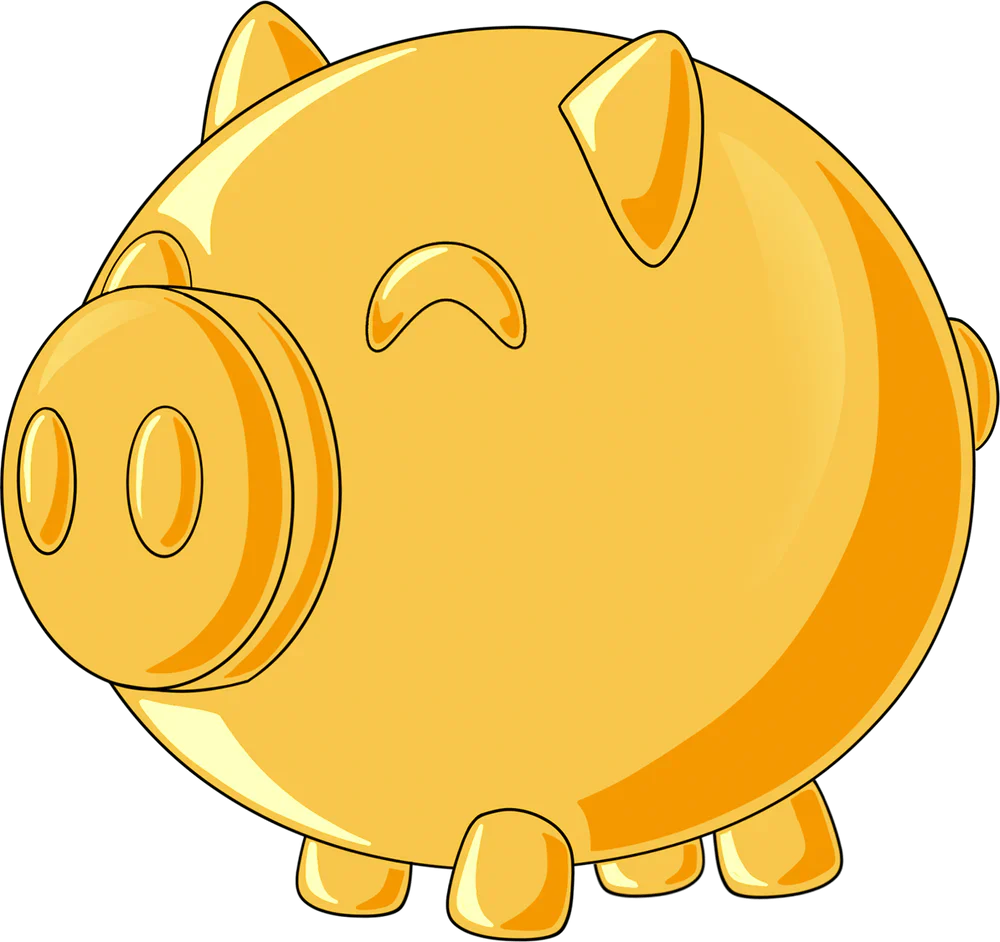 Peluche Piggy Bank
