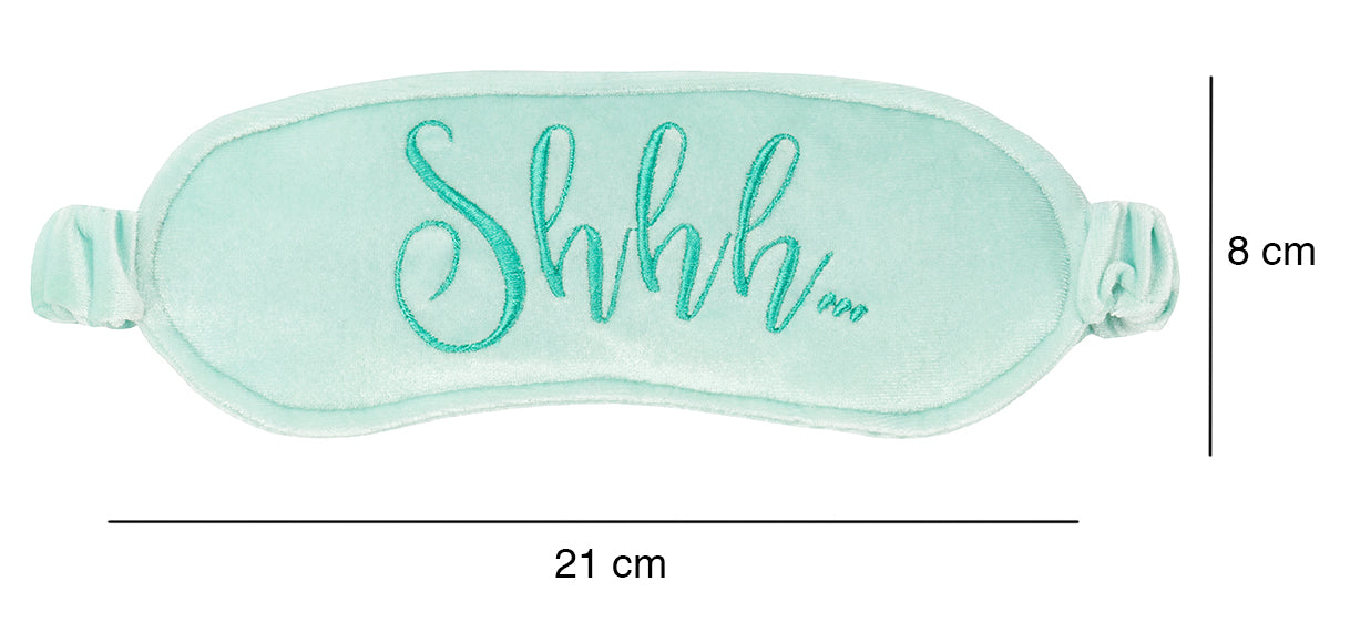 Velours Masque de sommeil – Shhh