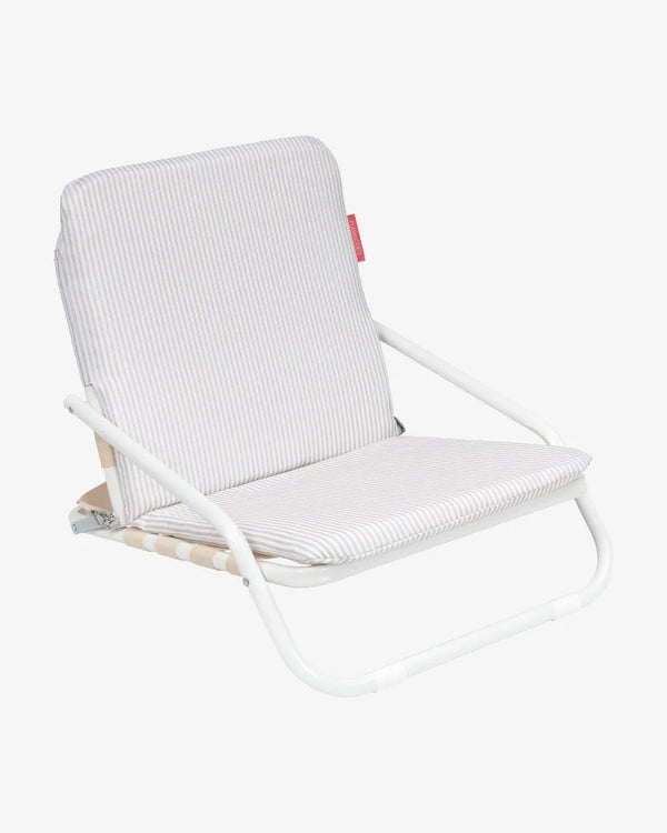 Silla pequeña playa beige - EDEN