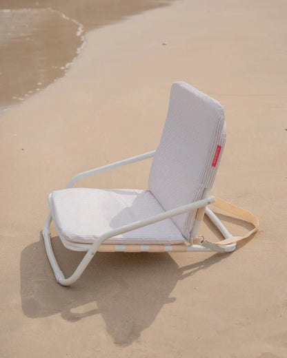 Silla pequeña playa beige - EDEN