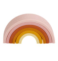 Arc-en-ciel à empiler en silicone - Coucher de soleil