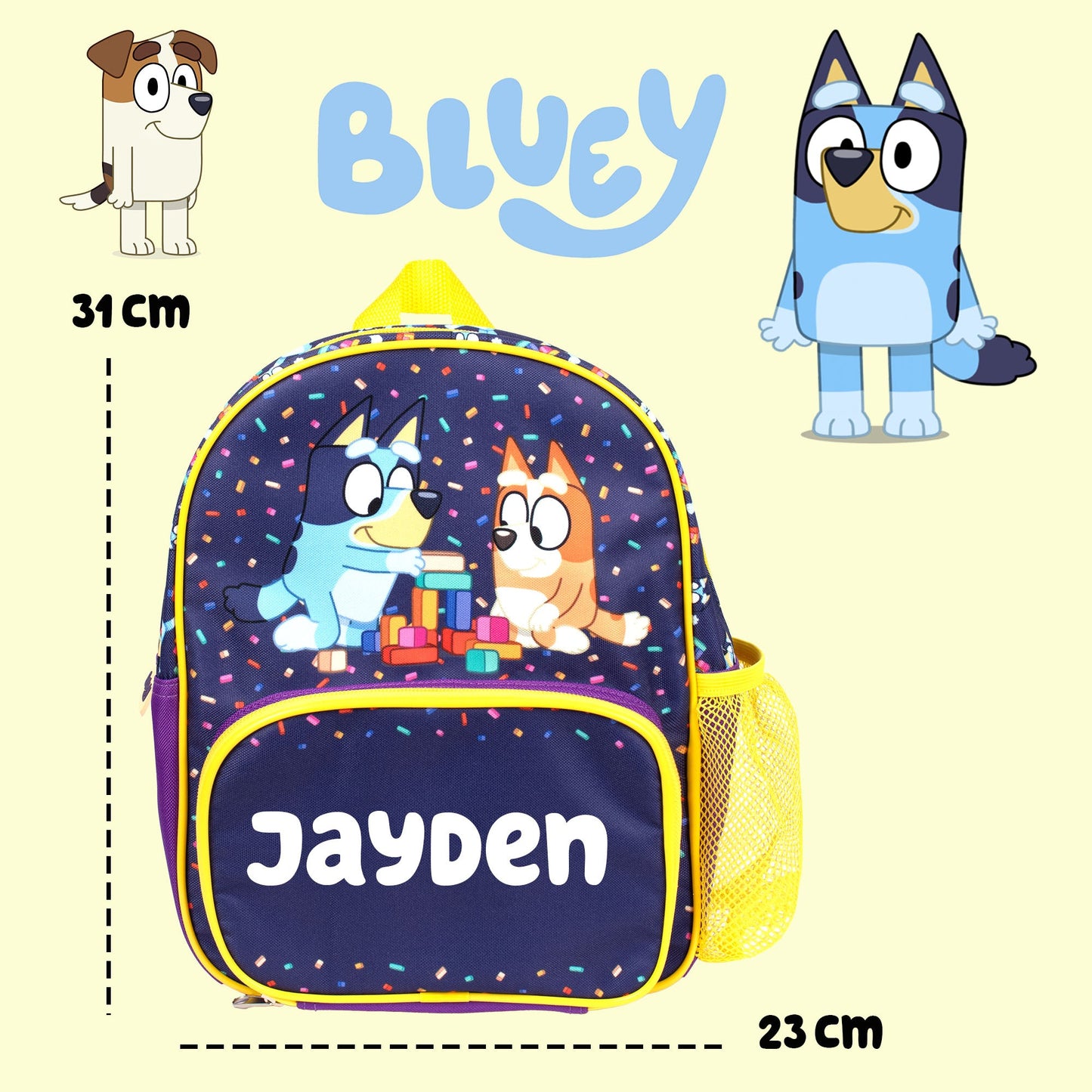 Bluey Sac à dos for enfant