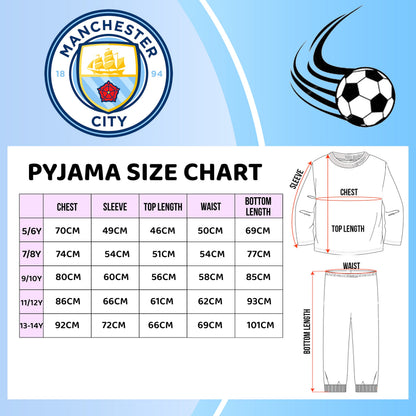 Manchester City F.C. Personalized Pajamas