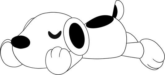 Snoopy Flop Plush (9in)