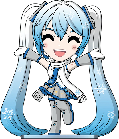 Hatsune Miku Vinyl figurine Snow Miku Youtooz Crypton Future Media, INC.