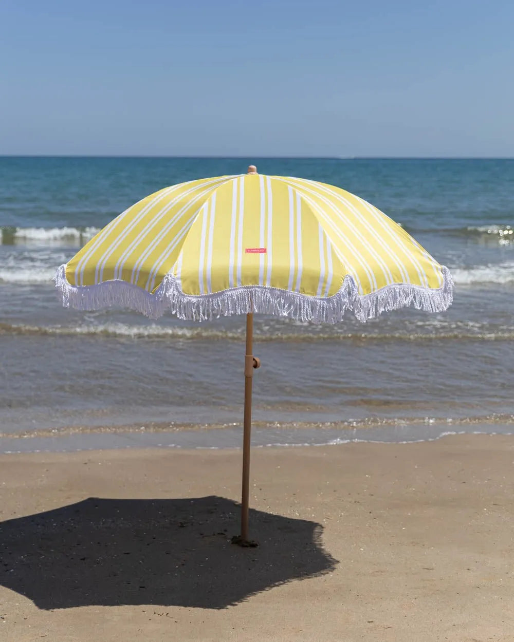 Yellow outdoor parasol - KEIRA