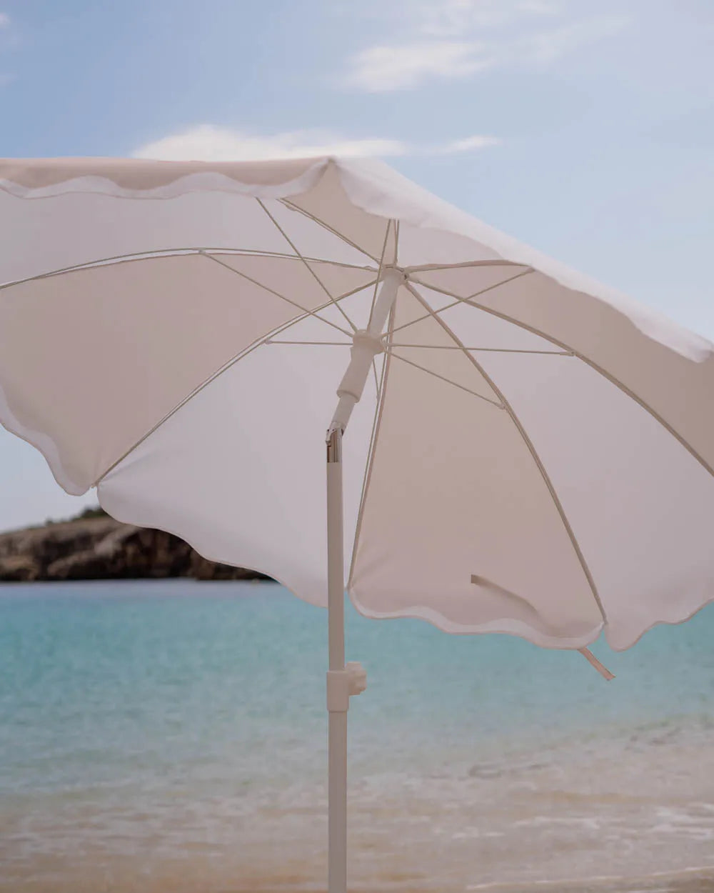 Sombrilla exterior beige - DANIA