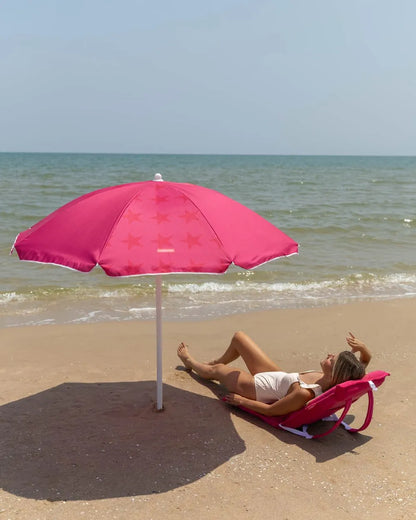 Sombrilla exterior fucsia - CYNDI