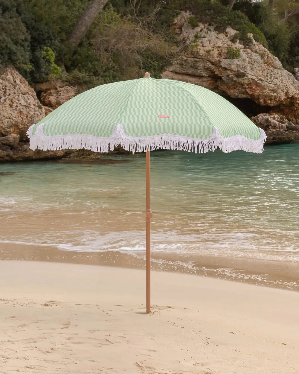 Sombrilla exterior verde - CARAMEL