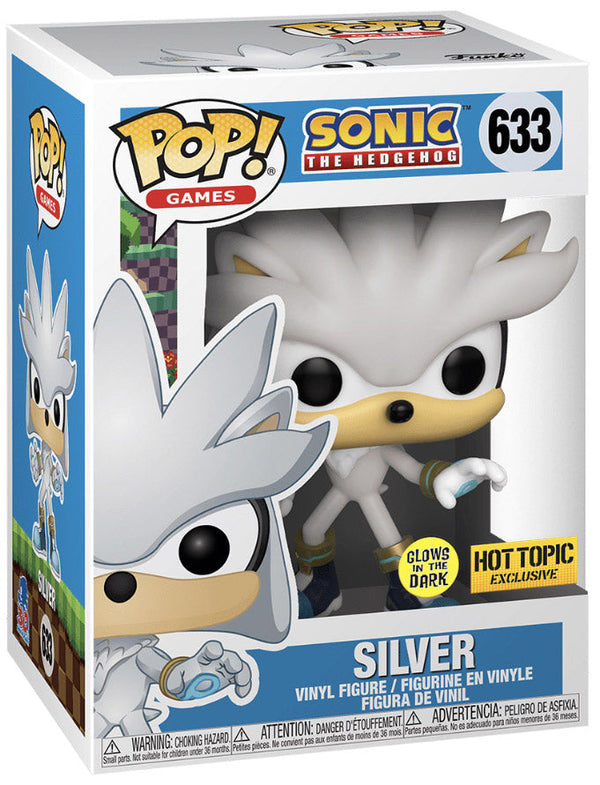 Funko Pop! Silver (Glow) – Sonic the Hedgehog