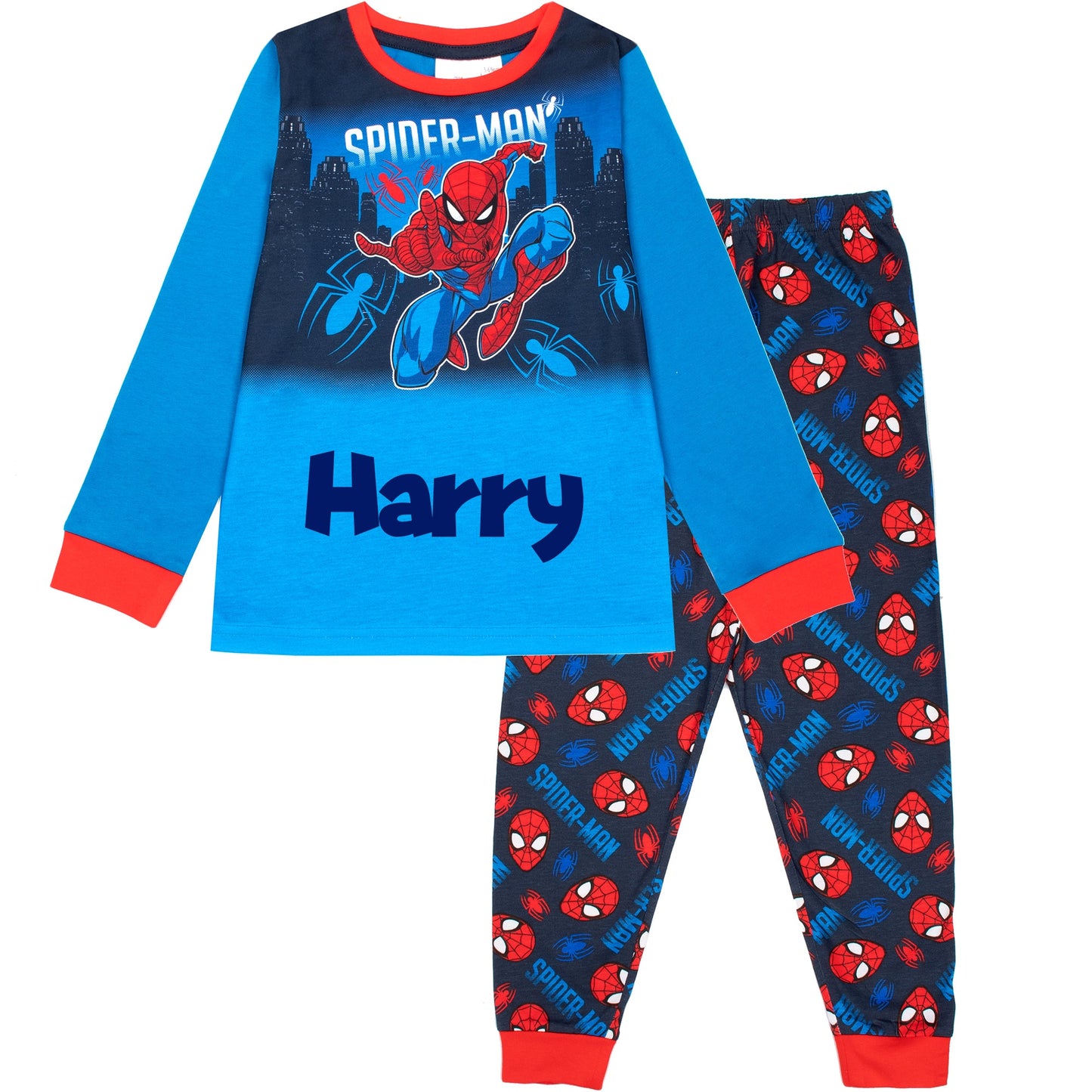Marvel Spider-Man Christmas Pyjama-bleu