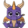 Figurine Spyro Happy – 8,9 cm