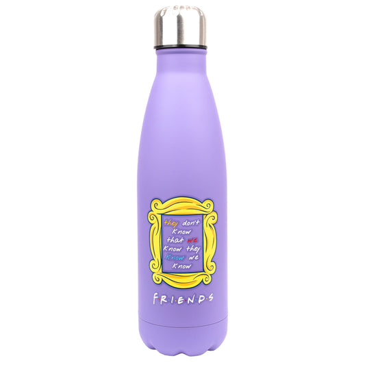Friends acier inoxydable Gourde 750ml – violet