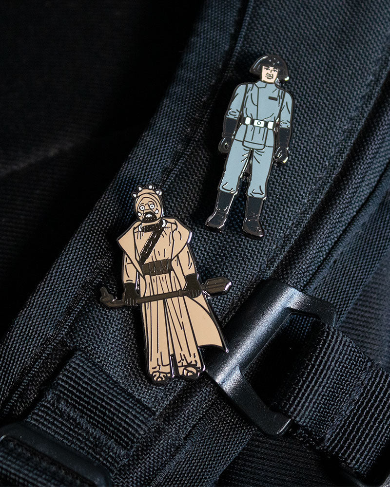 Pin's Star Wars Set 1.6 - Tusken Raider et Technicien impérial de l’Étoile de la Mort