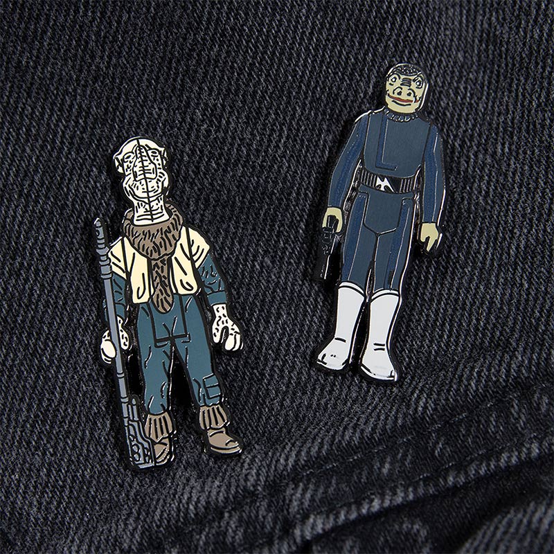 Pin's Star Wars Set 1.49 – Yak Face and Snaggletooth