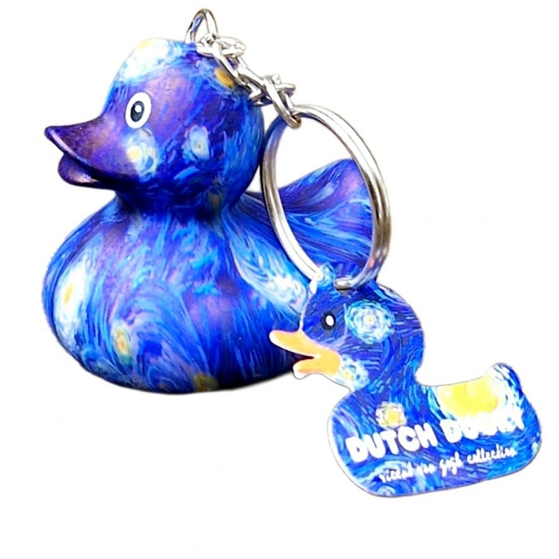 Porte-clés Canard Starry Night Vincent van Gogh