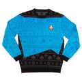 Pull de Noël Star Trek Bleu
