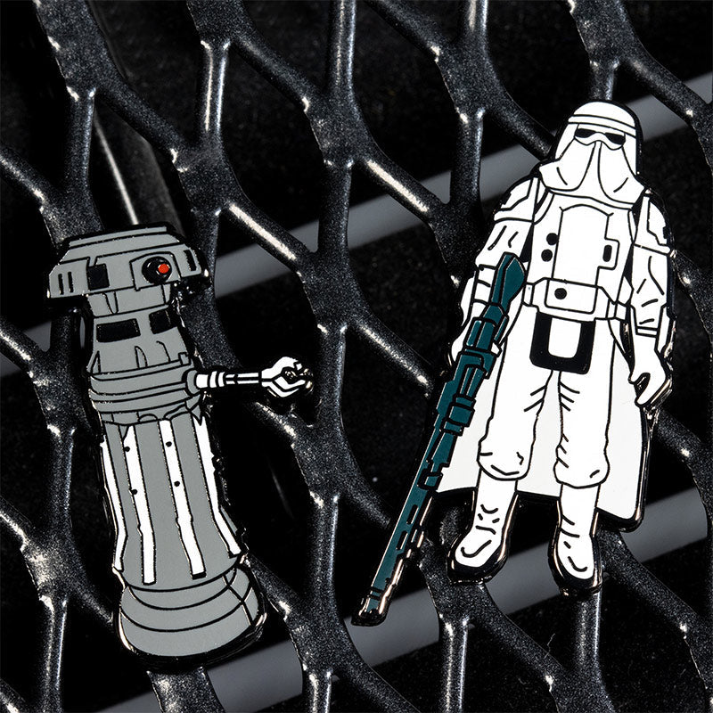 Pin's Star Wars Set 1.12 – FX-7 et Stormtrooper impérial (tenue de Hoth)