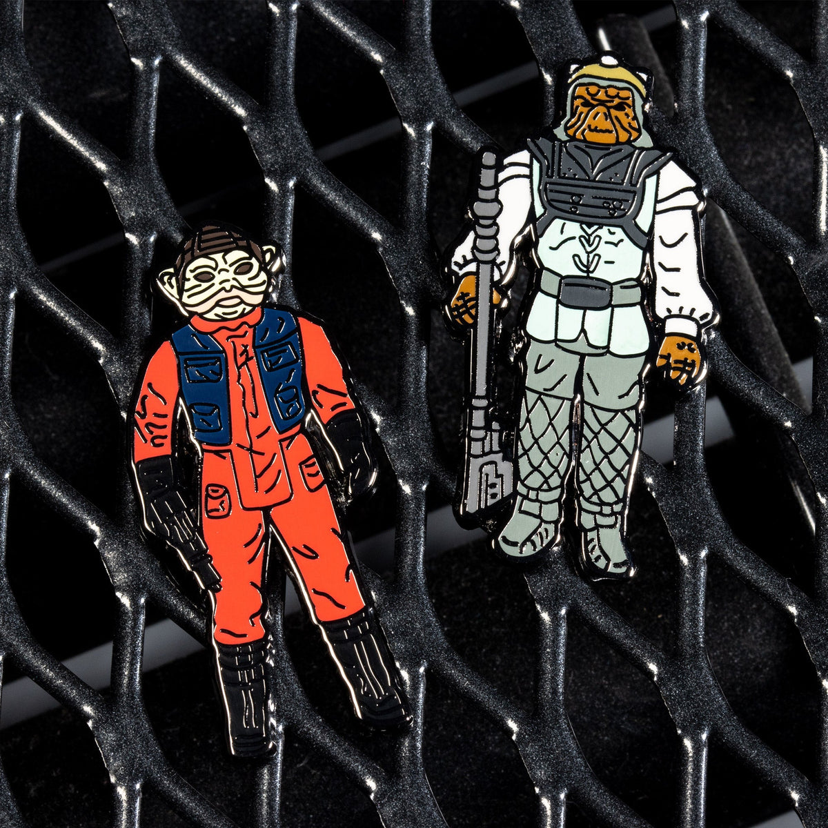 Star Wars Pin Set 1.34 – Nien Nunb and Nikto