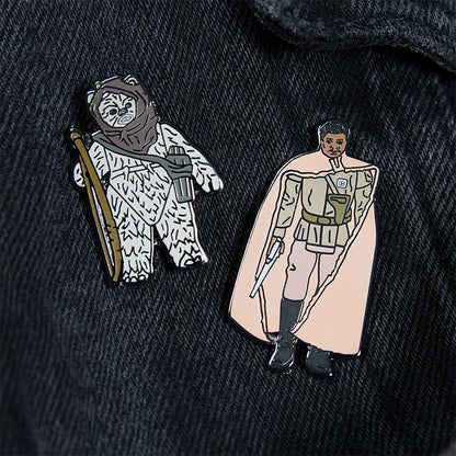 Star Wars Pin Set 1.47 – Warok and Lando Calrissian (General Pilot)