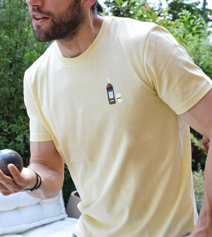 Besticktes T-Shirt Ricou