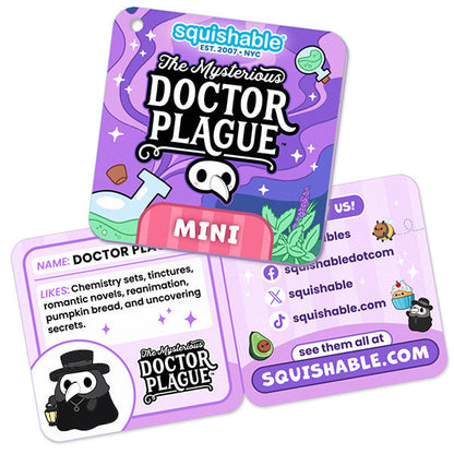 Mini Squishable Plüschtier – Pfefferminz-Pestarzt