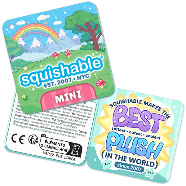 Mini Peluche Squishable – Mothman Citrouille