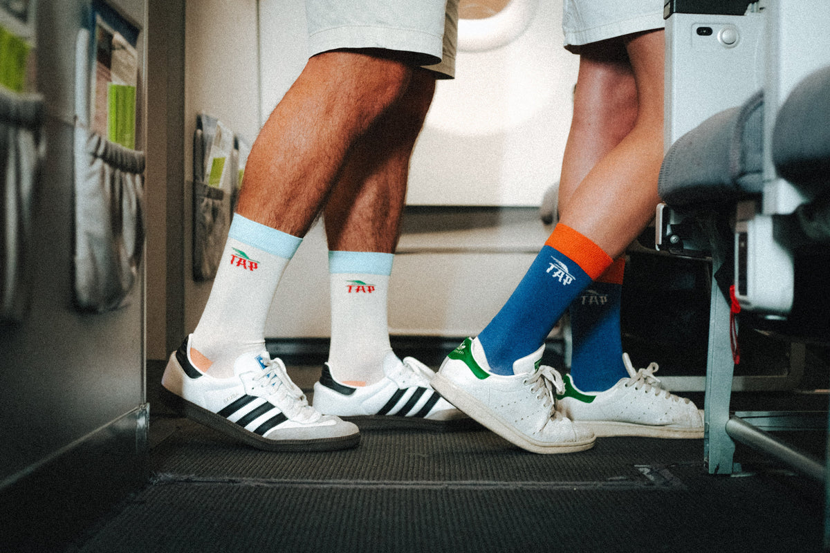 Chaussettes « TAP 1953 » – Marron