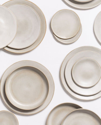 Terra Porcelanic Assiette plate en grès 28 cm