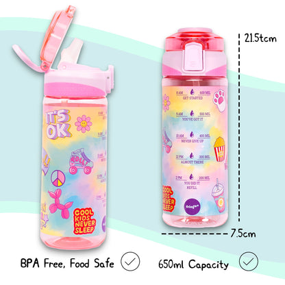 Gourde – Straw Bottle – Tie Dye