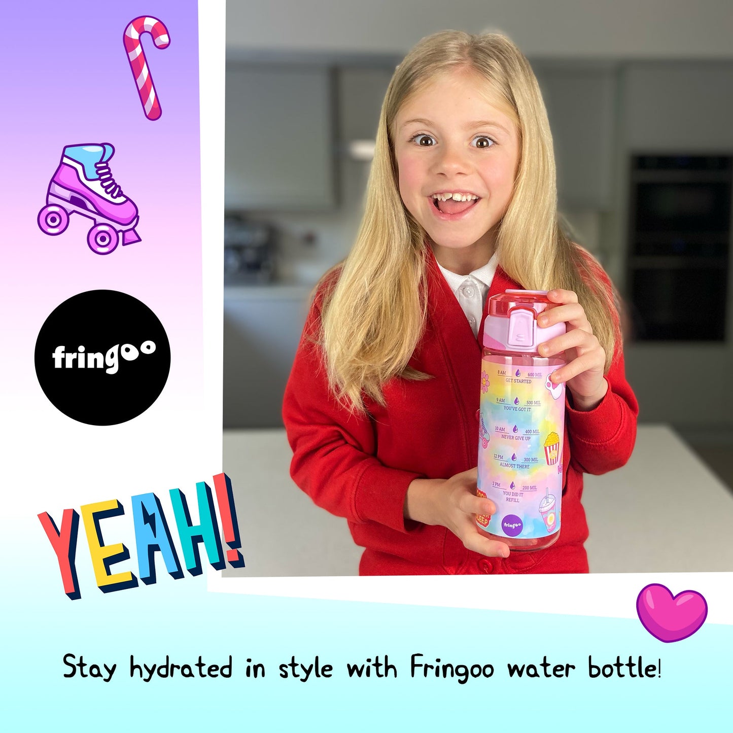Gourde – Straw Bottle – Tie Dye