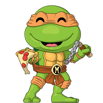 Michelangelo Youtooz Teenage Mutant Ninja Turtles Vinyl figurine Michaelangelo (Classic) 11 cm