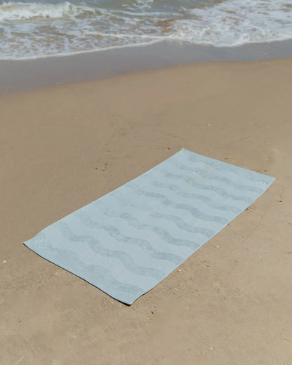 Aquamarine beach towel - MARINA