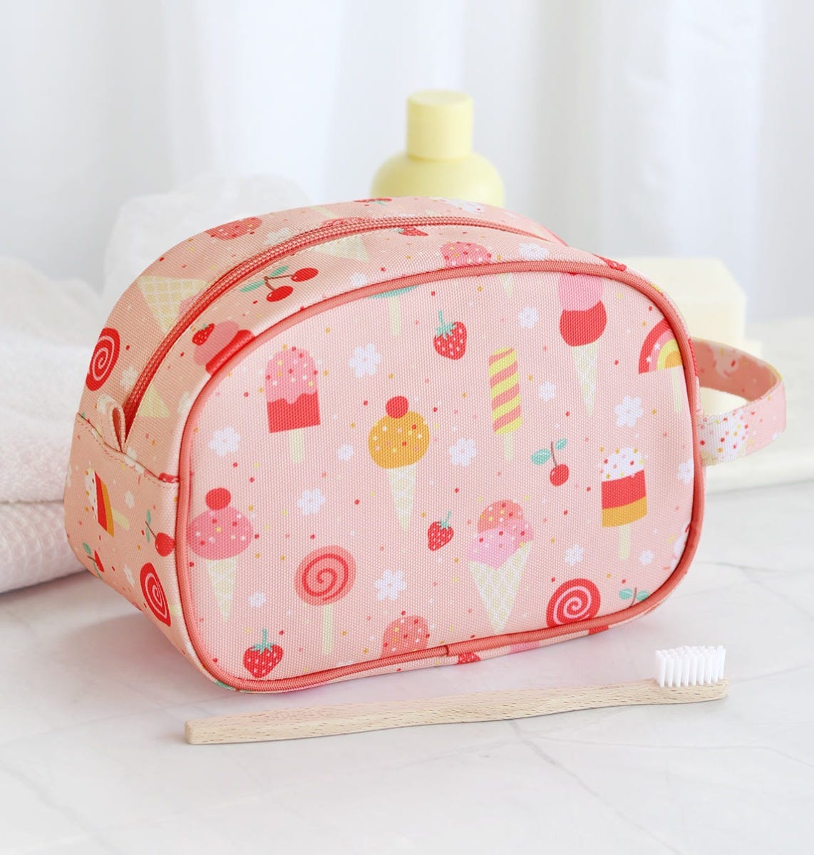 Trousse de toilette enfant - Glaces – vue 2 – A Little Lovely Company