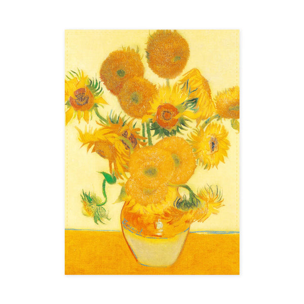 Vincent van Gogh theedoek - Zonnebloemen