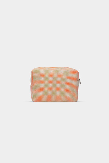 Trousse de toilette Leon Tressage corail
