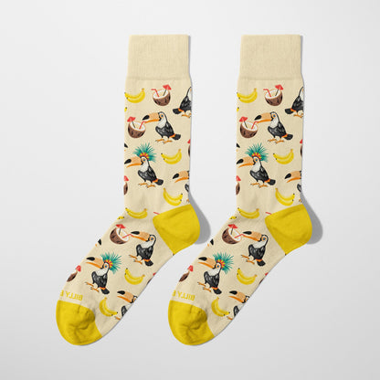 Pack Chaussettes Animal Lover 🦁🦜🐯