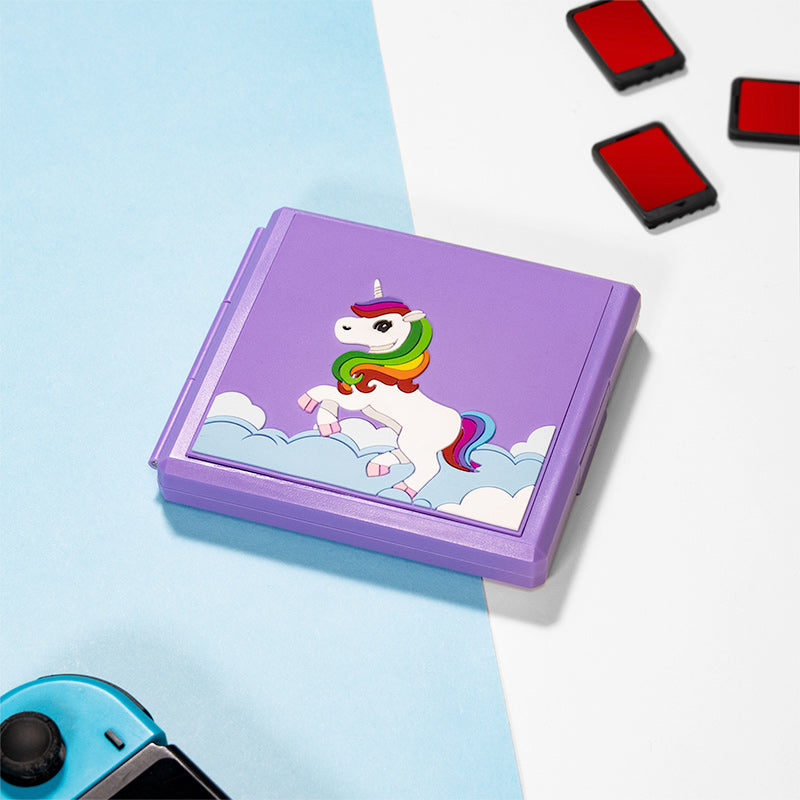 Étui porte-cartouches Licorne pour Nintendo Switch