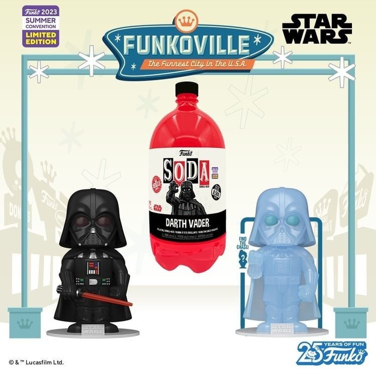 Vinyl SODA Vinyl SODA 3 Liter Darth Vader
