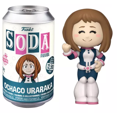 vinyl soda ochaco uraraka